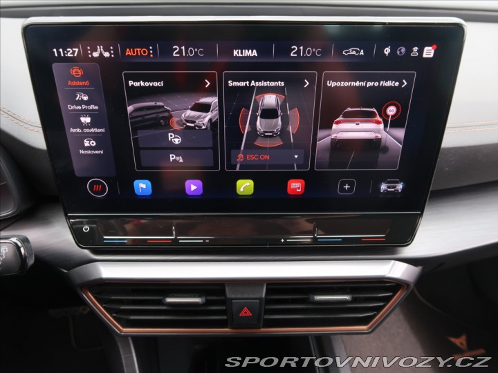 Cupra Formentor 1,5 TSi DSG ČR 1.majitel 2022