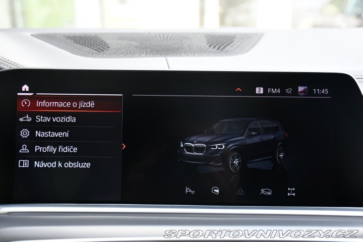 BMW X5 M50D LASER TAŽNÉ VZDUCH 2018