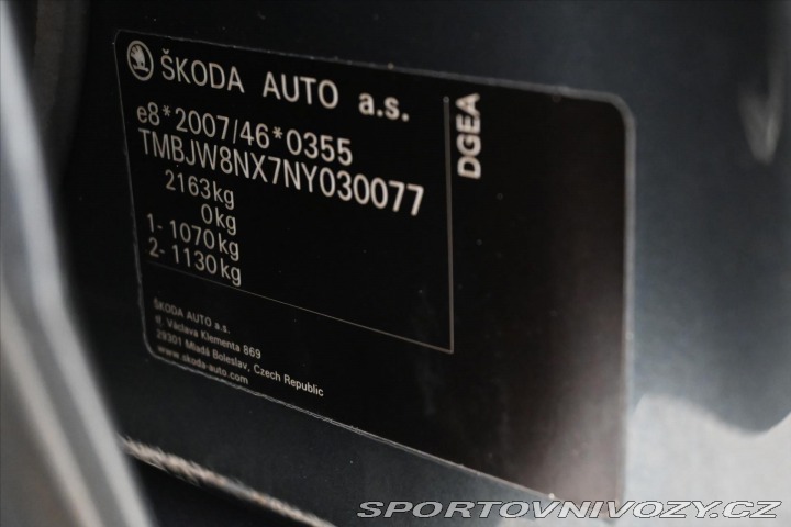 Škoda Octavia RS 1,4 TSI iV RS 180 kW DSG 2021
