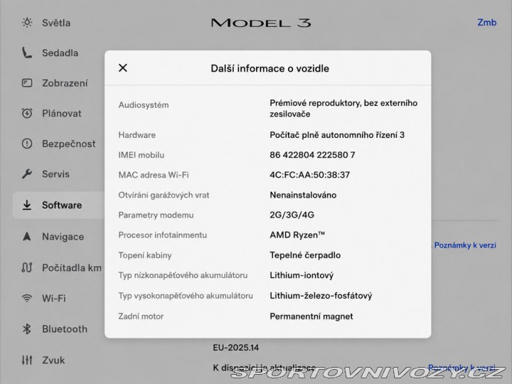 Tesla Model 3 Standard plus RWD 220kW S 2022