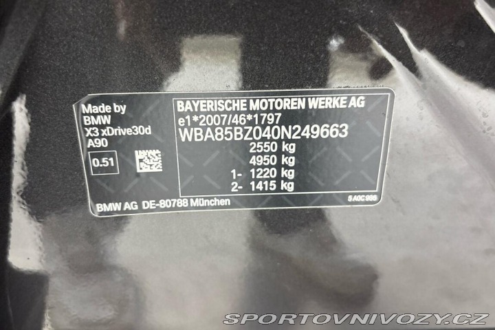 BMW X3 xDrive30d 2023