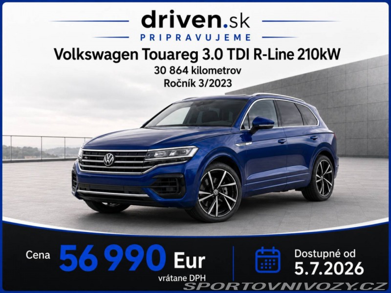 Volkswagen Ostatní modely Touareg 3.0 V6 TDI R-Line 4Motio