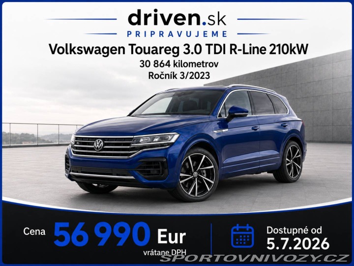 Volkswagen Ostatní modely Touareg 3.0 V6 TDI R-Line 4Motio 2023