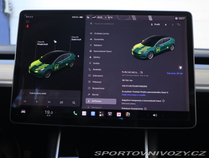 Tesla Model 3 Std Range Plus 52kWh 2019