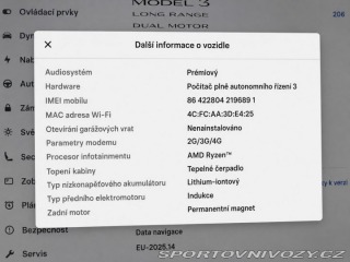 Tesla Model 3 Long Range Dual Motor, SO 2022