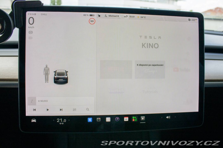 Tesla Model 3 Long Range / Tažné / Tep 2021