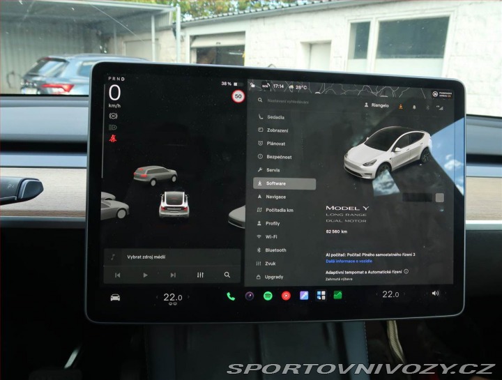 Tesla Model Y Long Range AWD 75kWh, SoH 2021