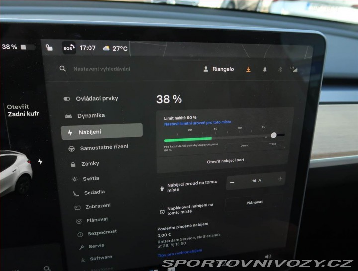 Tesla Model Y Long Range AWD 75kWh, SoH 2021