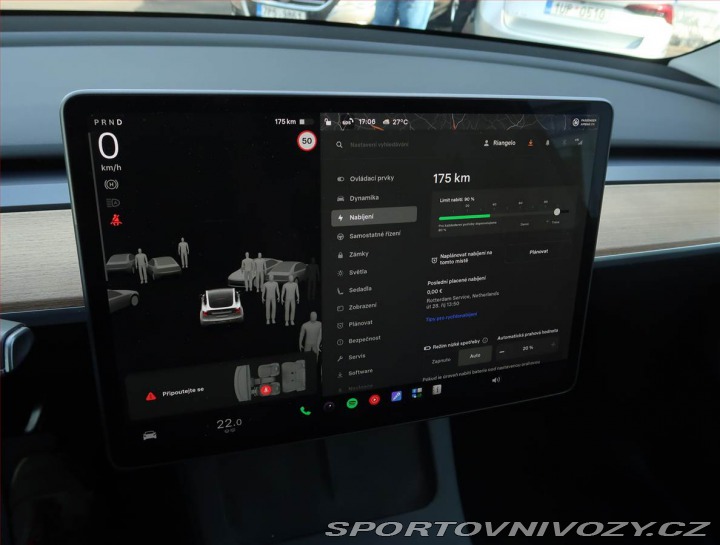 Tesla Model Y Long Range AWD 75kWh, SoH 2021