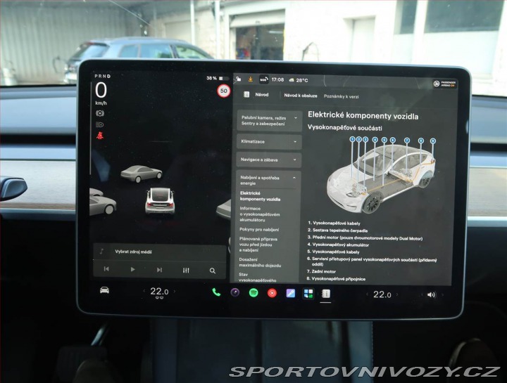 Tesla Model Y Long Range AWD 75kWh, SoH 2021