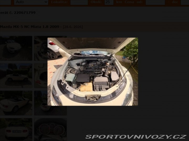 Mazda MX-5 1,8   Miata 2009