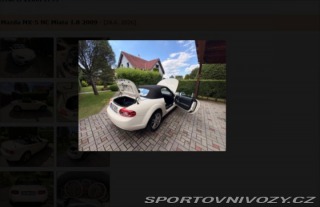 Mazda MX-5 1,8 Miata 2009