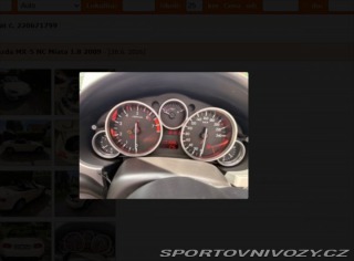 Mazda MX-5 1,8 Miata 2009