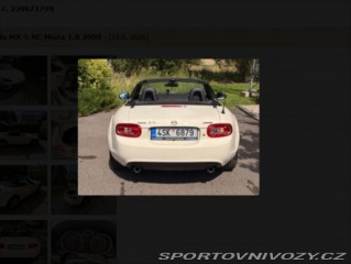 Mazda MX-5 1,8 Miata 2009