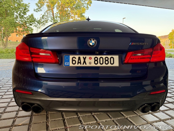 BMW 5 M550i G30, ČR, M Sport 2018