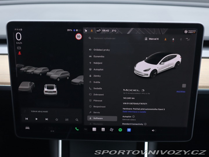 Tesla Model 3 Std Range Plus 52kWh 2020