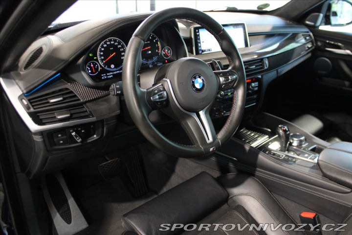 BMW X6 M 423kW CZ/1.Maj/AdLED/B& 2017