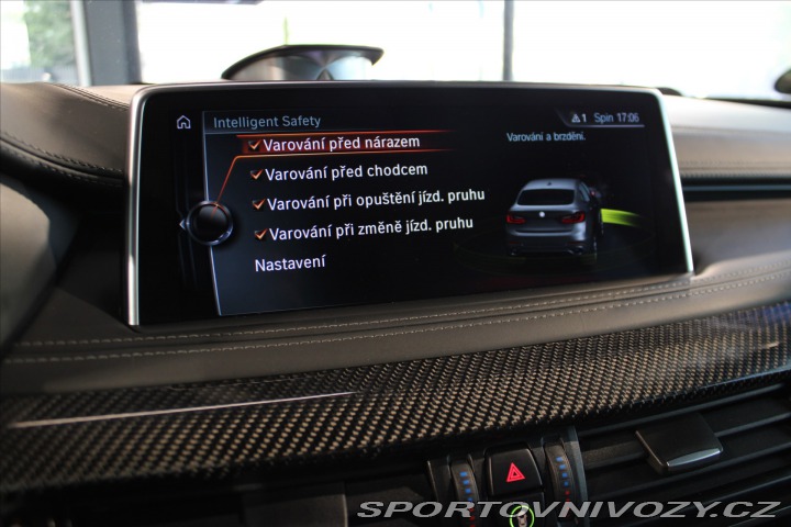 BMW X6 M 423kW CZ/1.Maj/AdLED/B& 2017