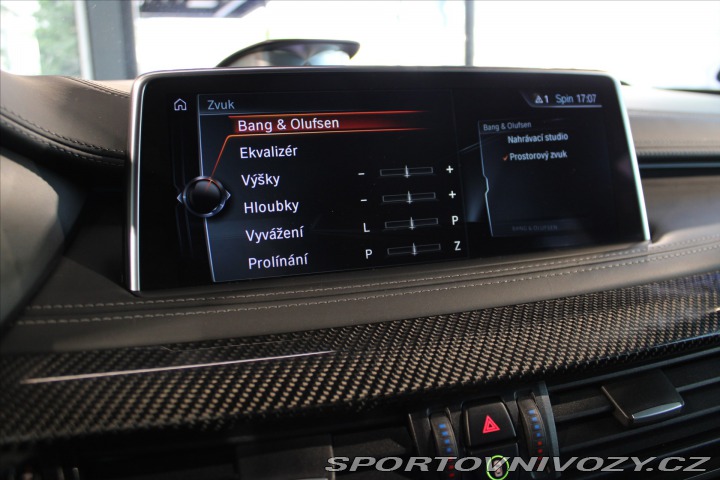 BMW X6 M 423kW CZ/1.Maj/AdLED/B& 2017