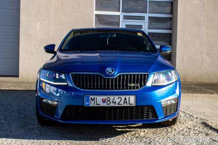 Škoda Octavia RS 2.0 TSI RS, 162kW, M6, 5 2015