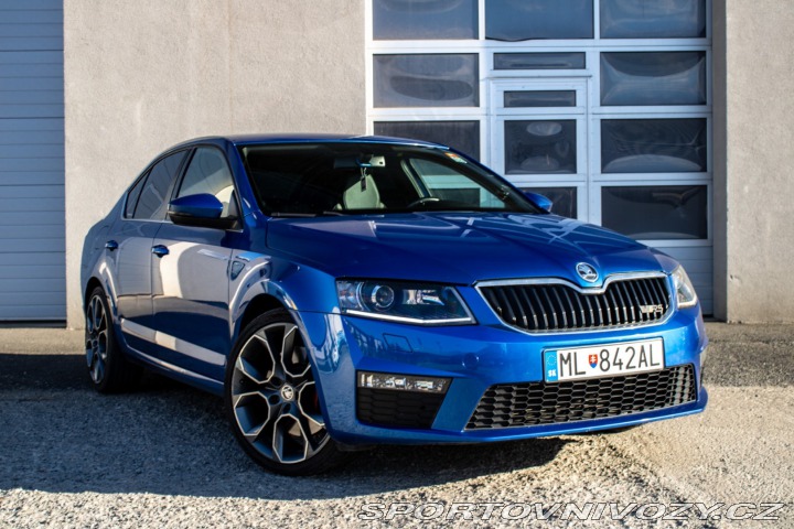 Škoda Octavia RS 2.0 TSI RS, 162kW, M6, 5 2015