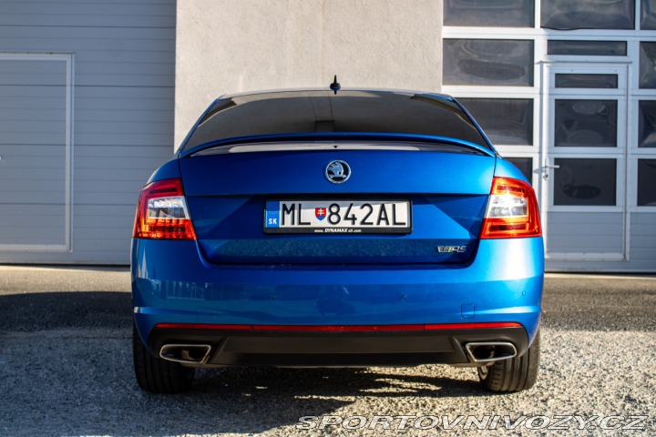 Škoda Octavia RS 2.0 TSI RS, 162kW, M6, 5 2015
