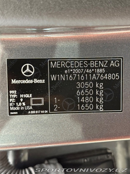 Mercedes-Benz Ostatní modely GLE SUV SUV  Mercedes-AMG  53 mHE 2023