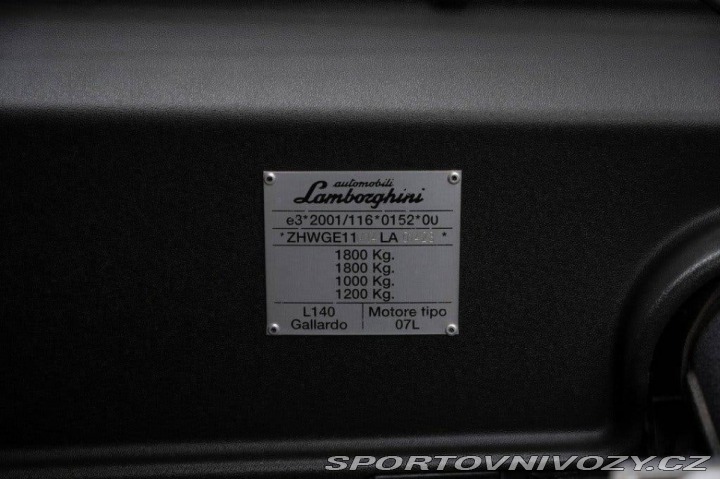 Lamborghini Gallardo Manuál 2004