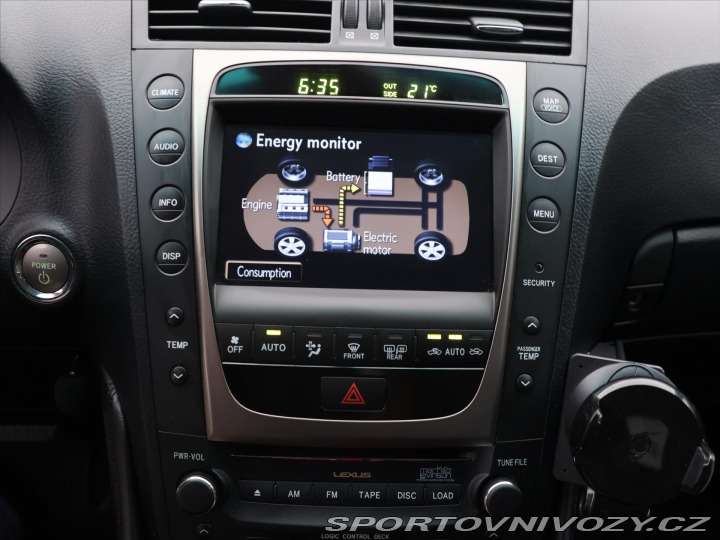 Lexus Ostatní modely GS 450h 3.5 HYBRID 218kW CZ Navi 2007