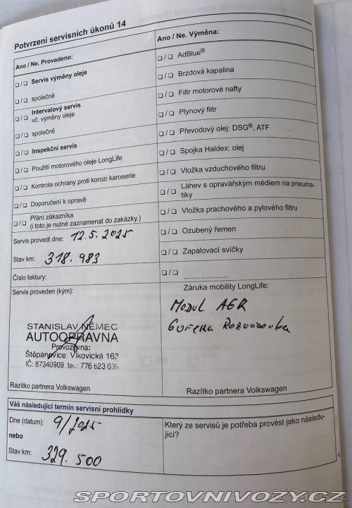 Volkswagen Ostatní modely Tiguan 2,0   TDI 103 kW 4x4 DSG 2012