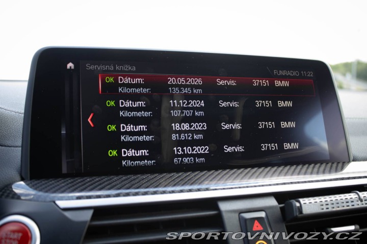 BMW X3 M Competition / V ZÁRUKE 2019