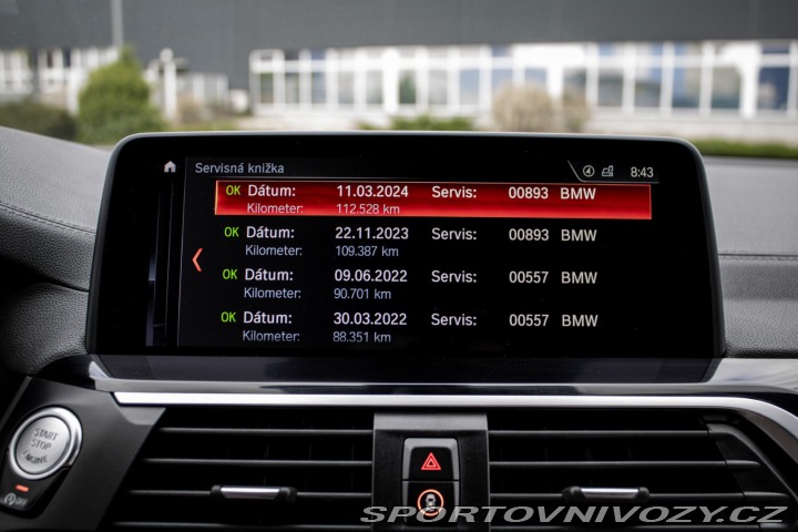 BMW X4 M40i A/T, 260kW, A8 / AJ 2018
