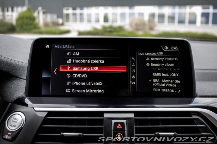 BMW X4 M40i A/T, 260kW, A8 / AJ 2018