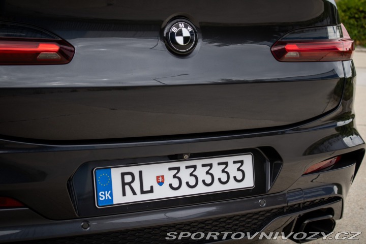 BMW X4 M40i A/T, 260kW, A8 / AJ 2018