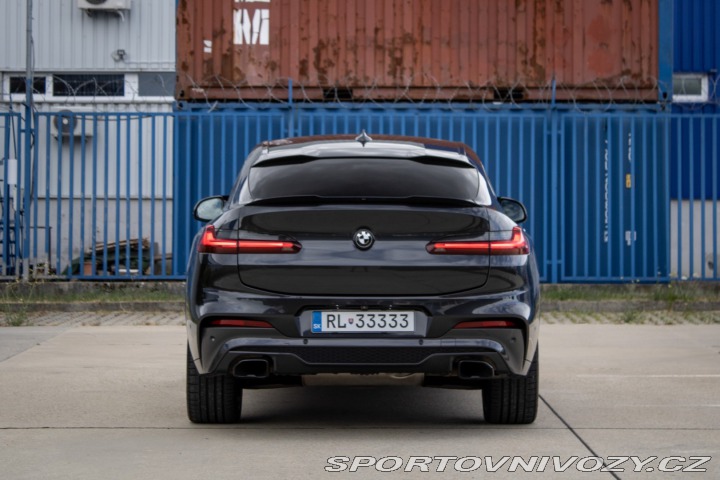 BMW X4 M40i A/T, 260kW, A8 / AJ 2018