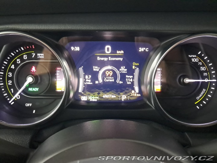 Ostatní značky Ostatní modely Jeep Wrangler Sahara 4xe PHEV 2022