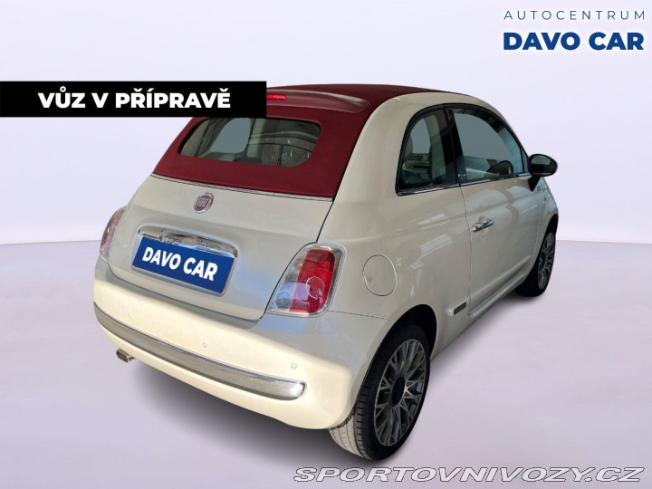 Fiat 500 500C 1,2 i 51kW Lounge Kl 2010