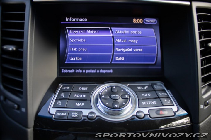 Infiniti Ostatní modely QX70 Verze S, servisované, DVB 2015