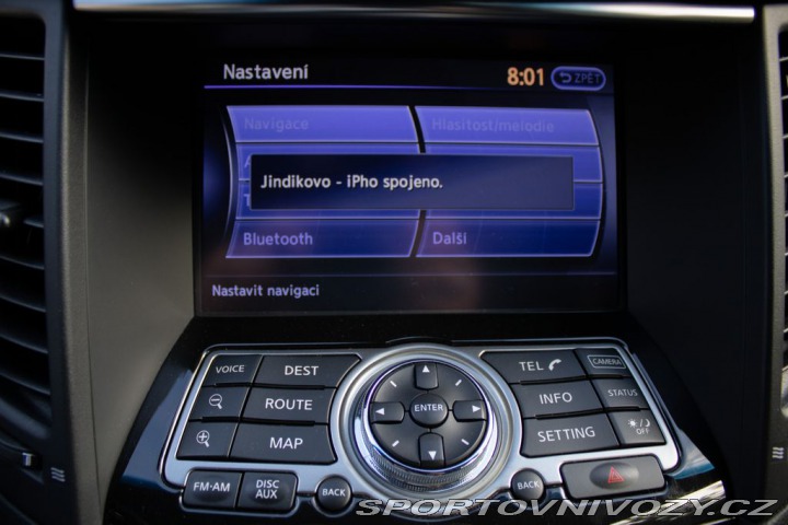Infiniti Ostatní modely QX70 Verze S, servisované, DVB 2015