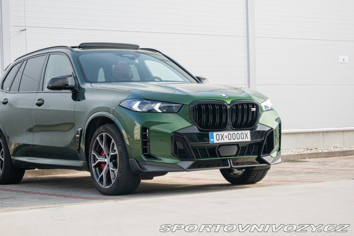 BMW X5 M60i xDrive 390kw výfuk 2023