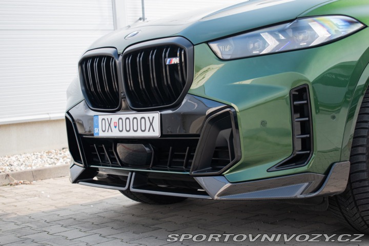 BMW X5 M60i xDrive 390kw výfuk 2023