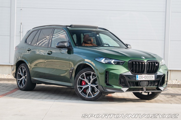 BMW X5 M60i xDrive 390kw výfuk 2023