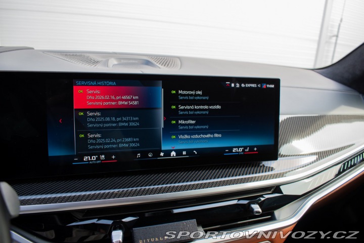 BMW X5 M60i xDrive 390kw výfuk 2023