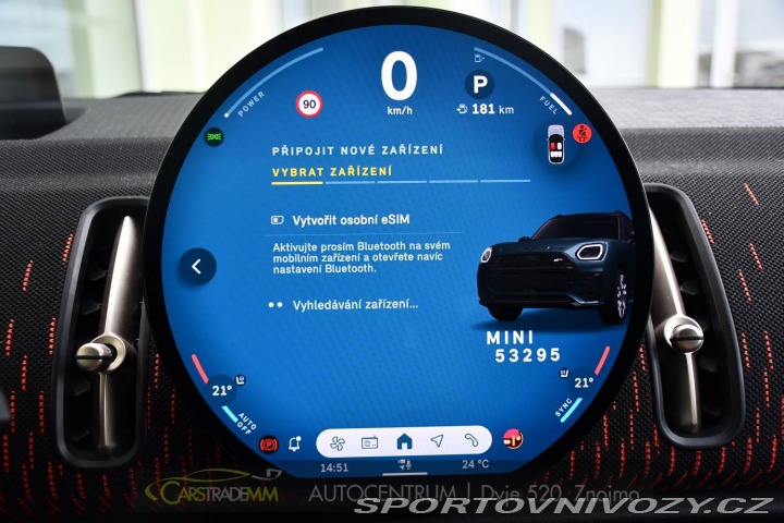 Mini Countryman D 2.0d JCW HUD ČR 1.MAJ 2024