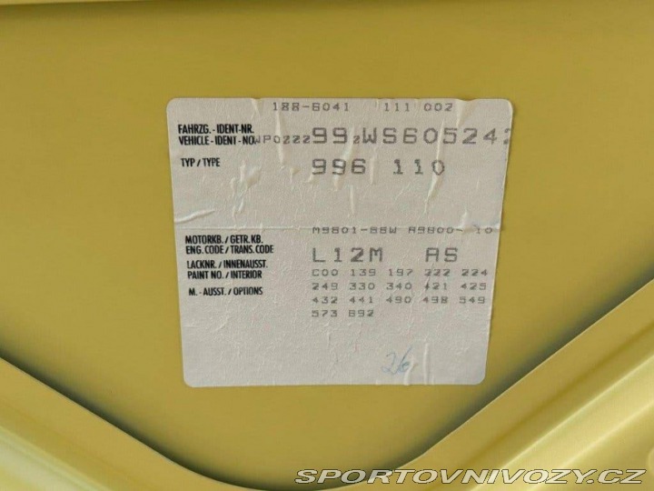 Porsche 911 996 Carrera GT3 optik 1998