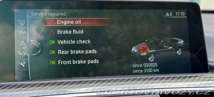 BMW M4 F83 3.0 317 KW 101TKM 2017