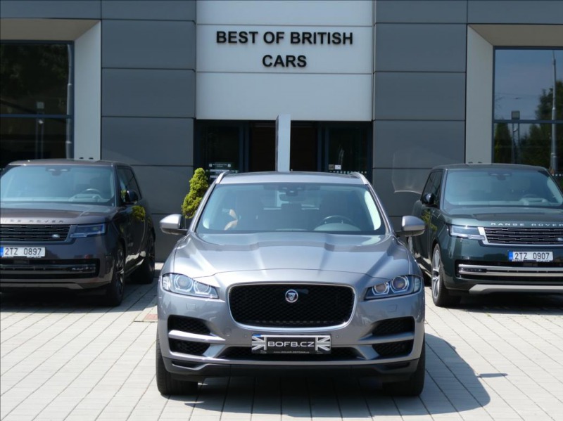 Jaguar F-Pace 3,0 d Portfolio,1Maj,ČR,D