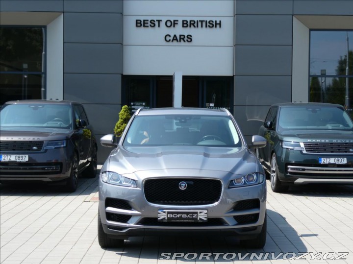 Jaguar F-Pace 3,0 d Portfolio,1Maj,ČR,D 2019