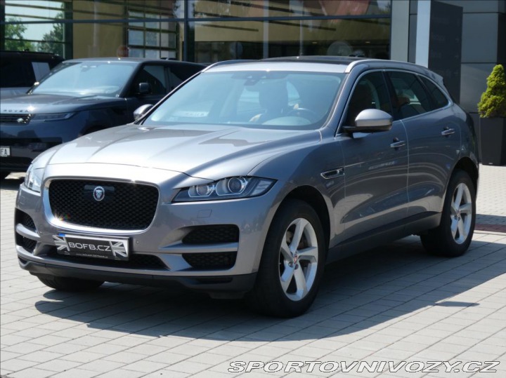 Jaguar F-Pace 3,0 d Portfolio,1Maj,ČR,D 2019