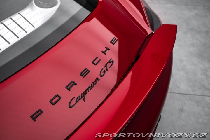 Porsche Cayman GTS, 1.majitel, TOP stav 2016